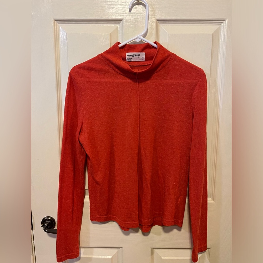 REDDISH ORANGE LONG SLEEVE